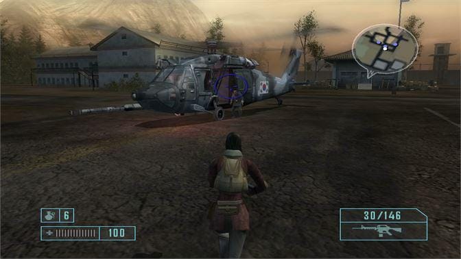 “Mercenaries: Playground of Destruction” on Xbox